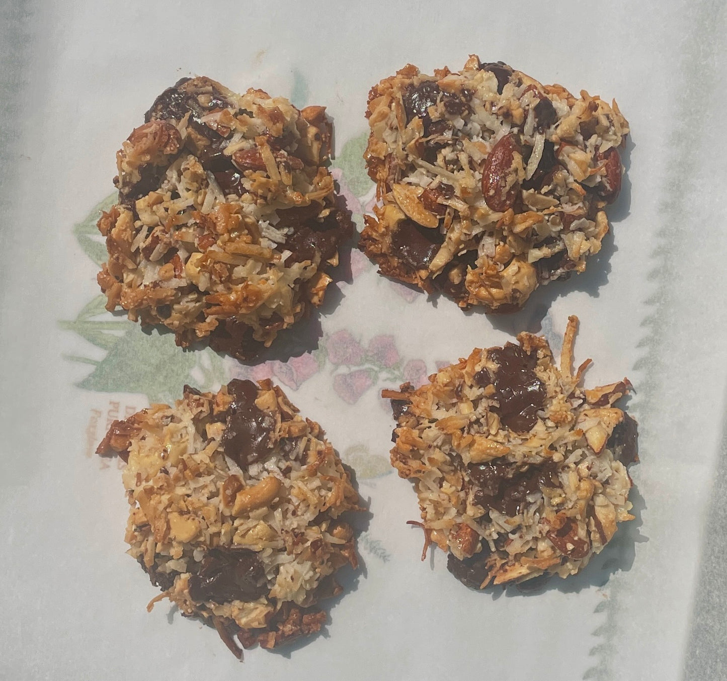 Vegan & Gluten Free Choco-nut Cluster Cookies - 6 Ct